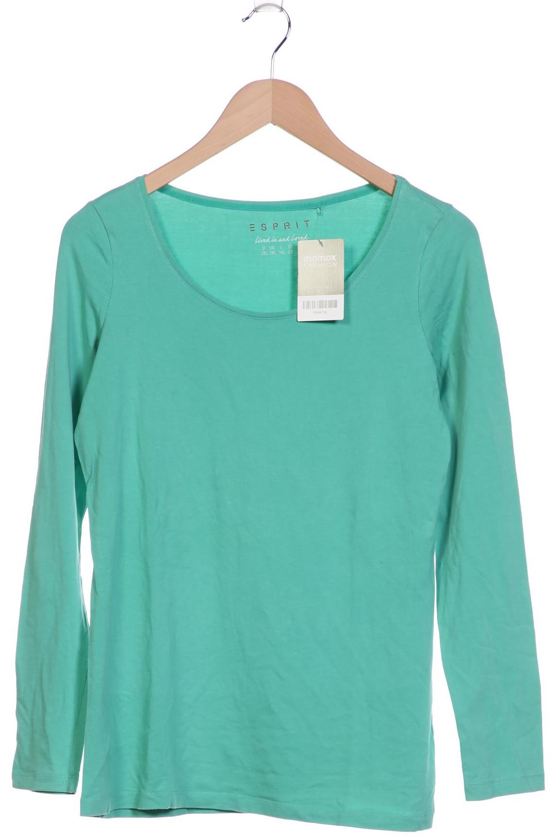 

Esprit Damen Langarmshirt, türkis, Gr. 46
