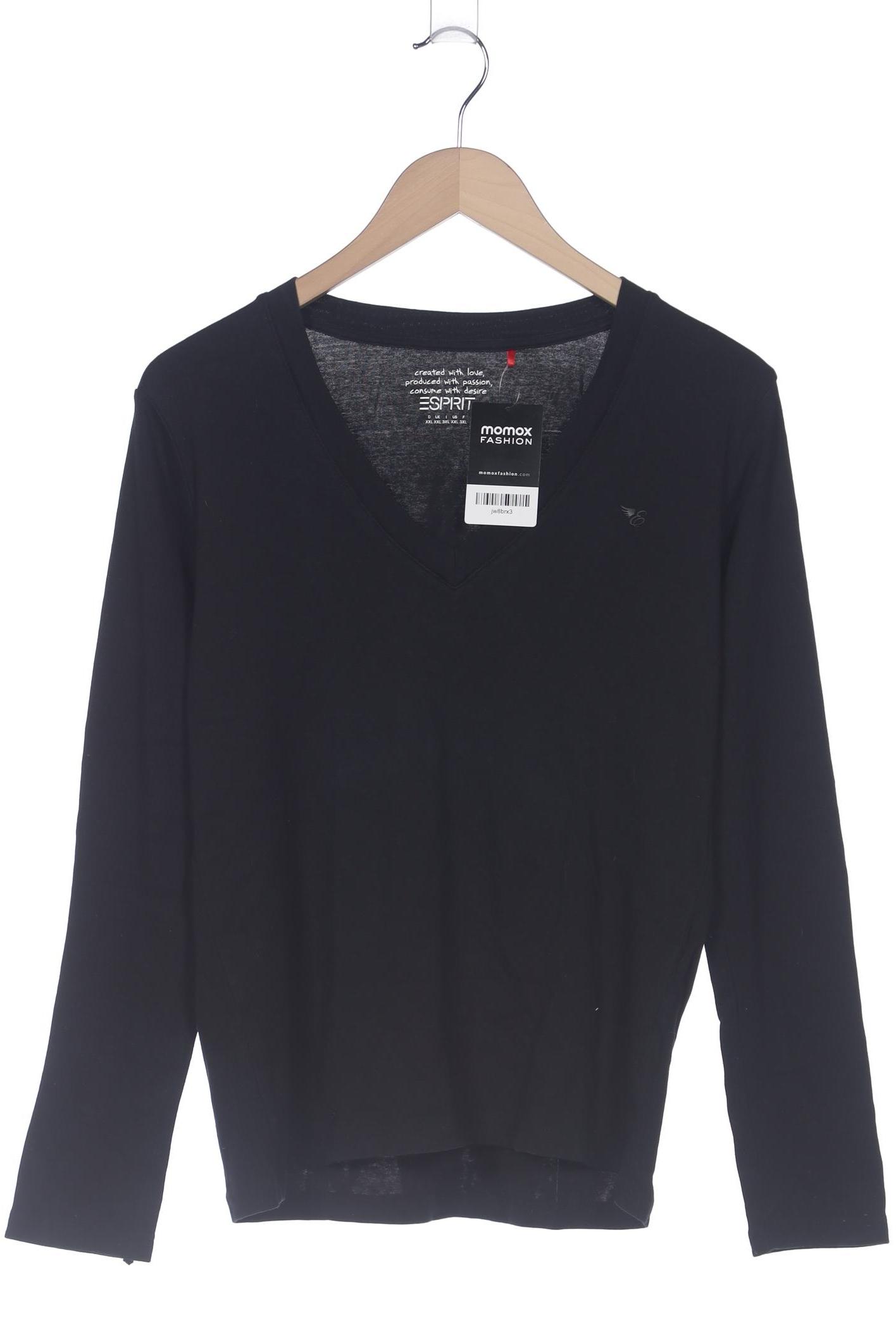

Esprit Damen Langarmshirt, schwarz, Gr. 46