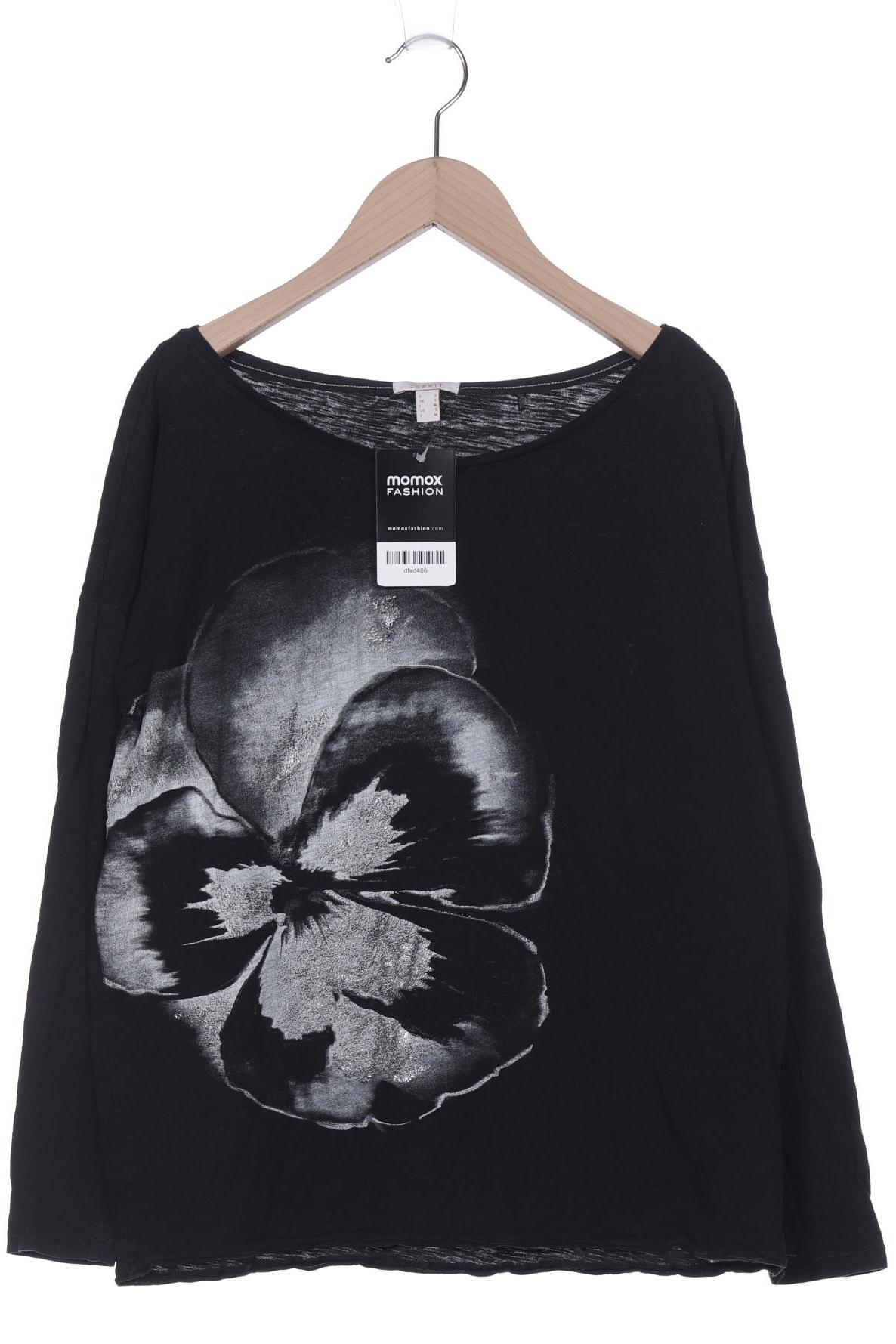 

Esprit Damen Langarmshirt, schwarz, Gr. 36