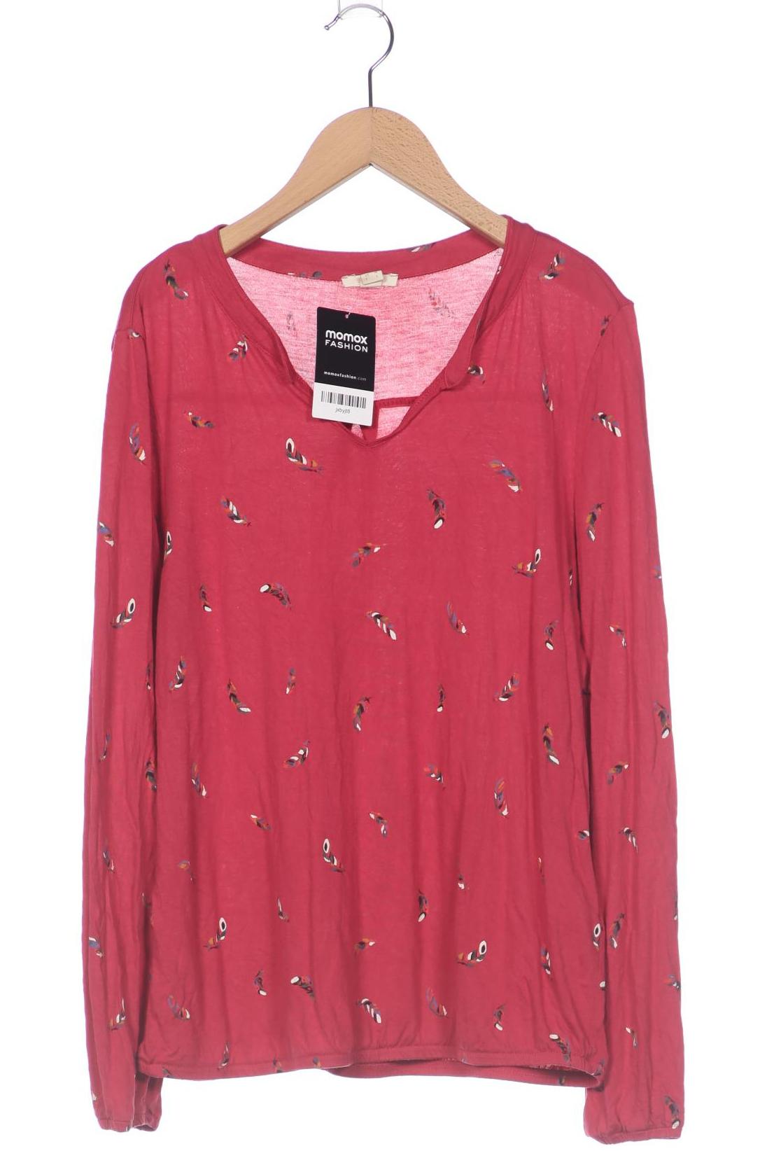 

Esprit Damen Langarmshirt, pink, Gr. 38