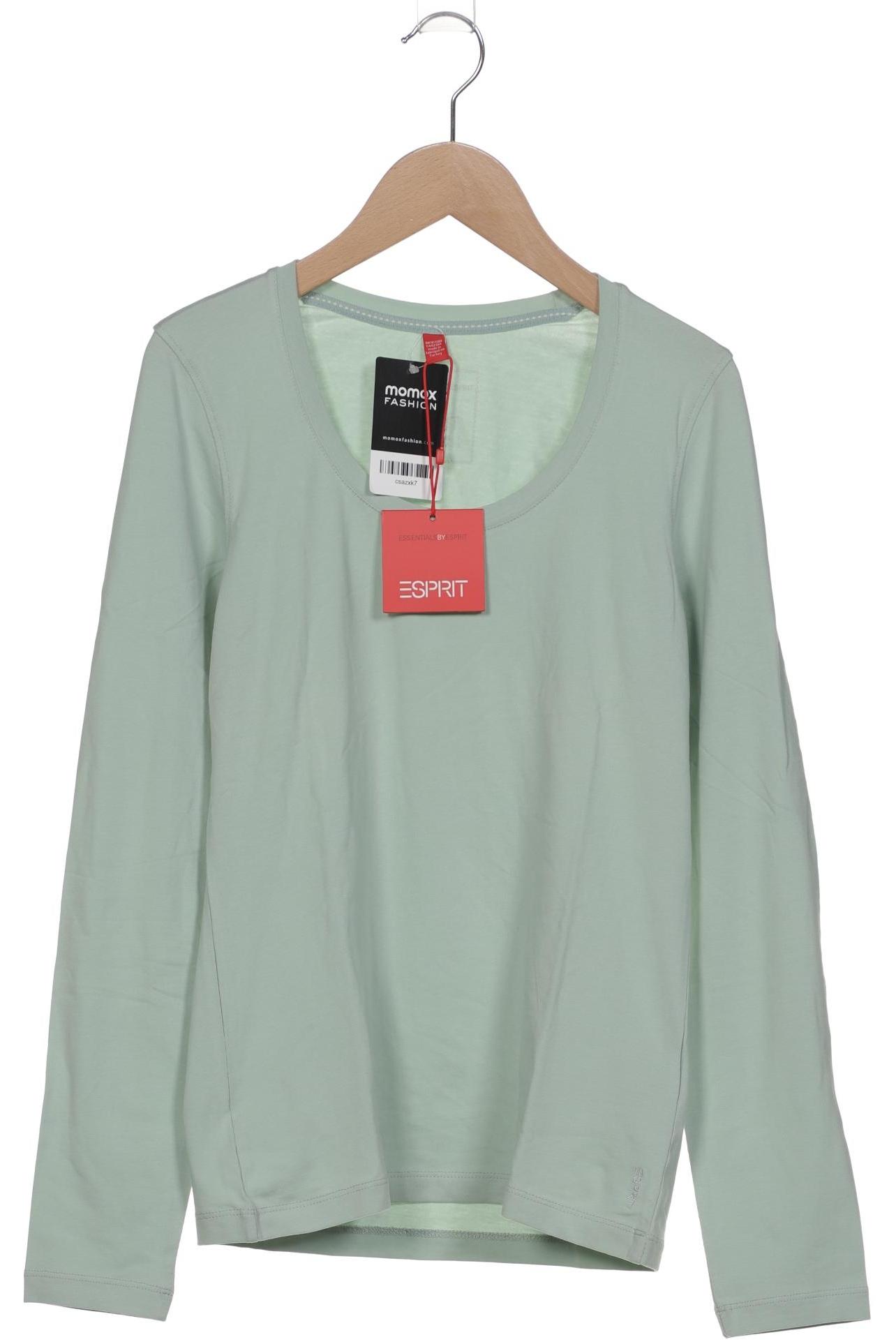

Esprit Damen Langarmshirt, hellgrün, Gr. 38