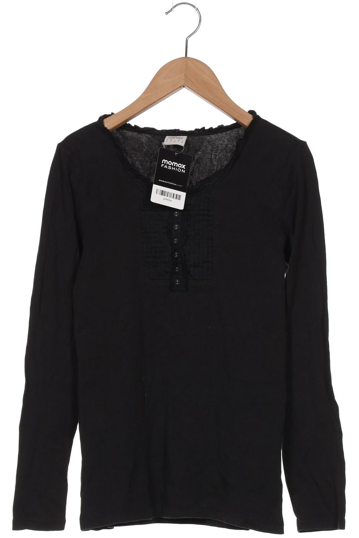 

Esprit Damen Langarmshirt, schwarz, Gr. 36