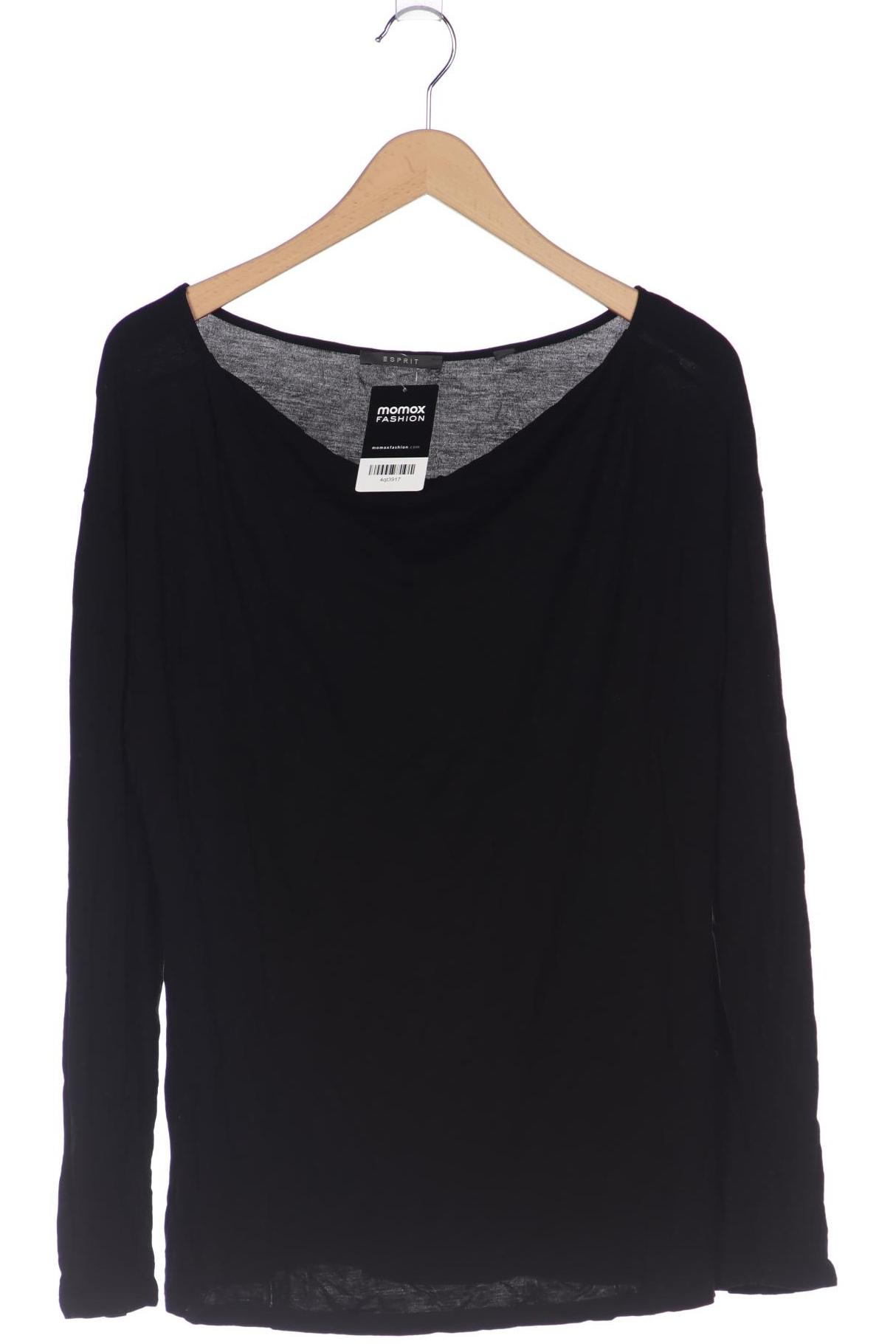 

Esprit Damen Langarmshirt, schwarz, Gr. 42