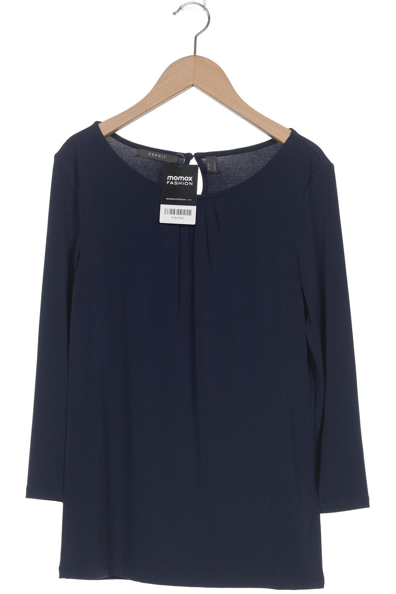 

Esprit Damen Langarmshirt, marineblau, Gr. 36