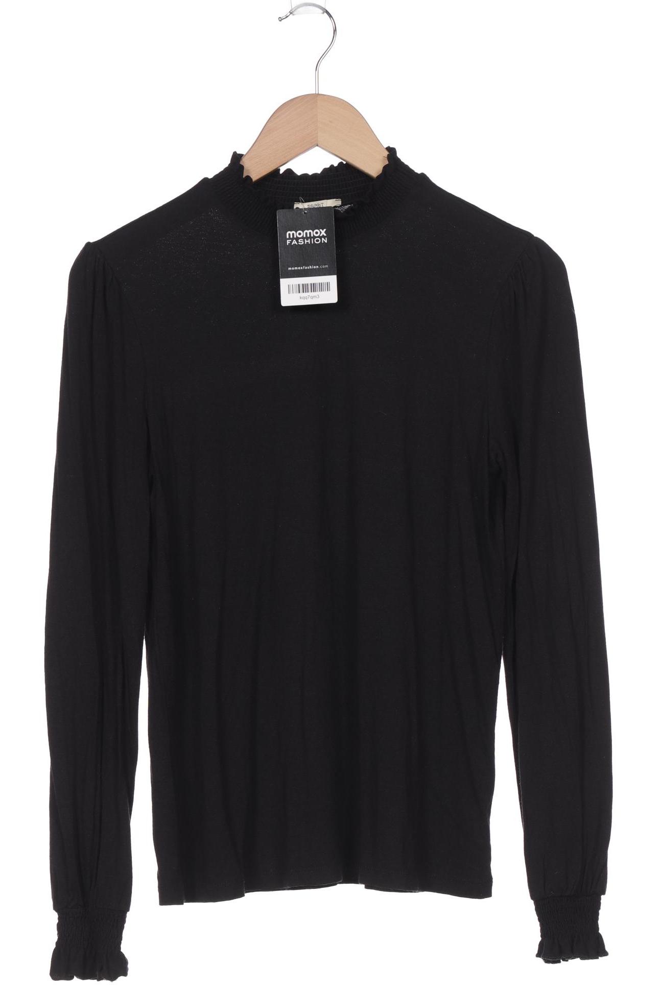 

Esprit Damen Langarmshirt, schwarz, Gr. 38