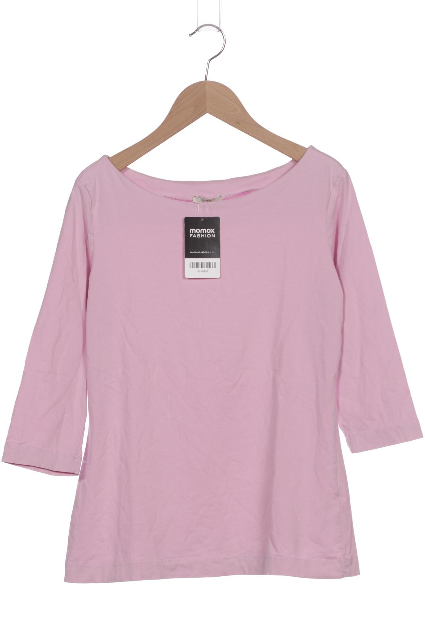 

Esprit Damen Langarmshirt, pink, Gr. 38