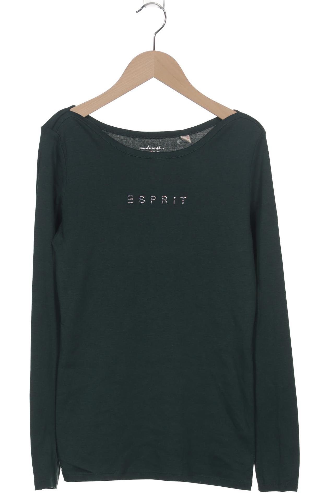 

Esprit Damen Langarmshirt, grün, Gr. 38