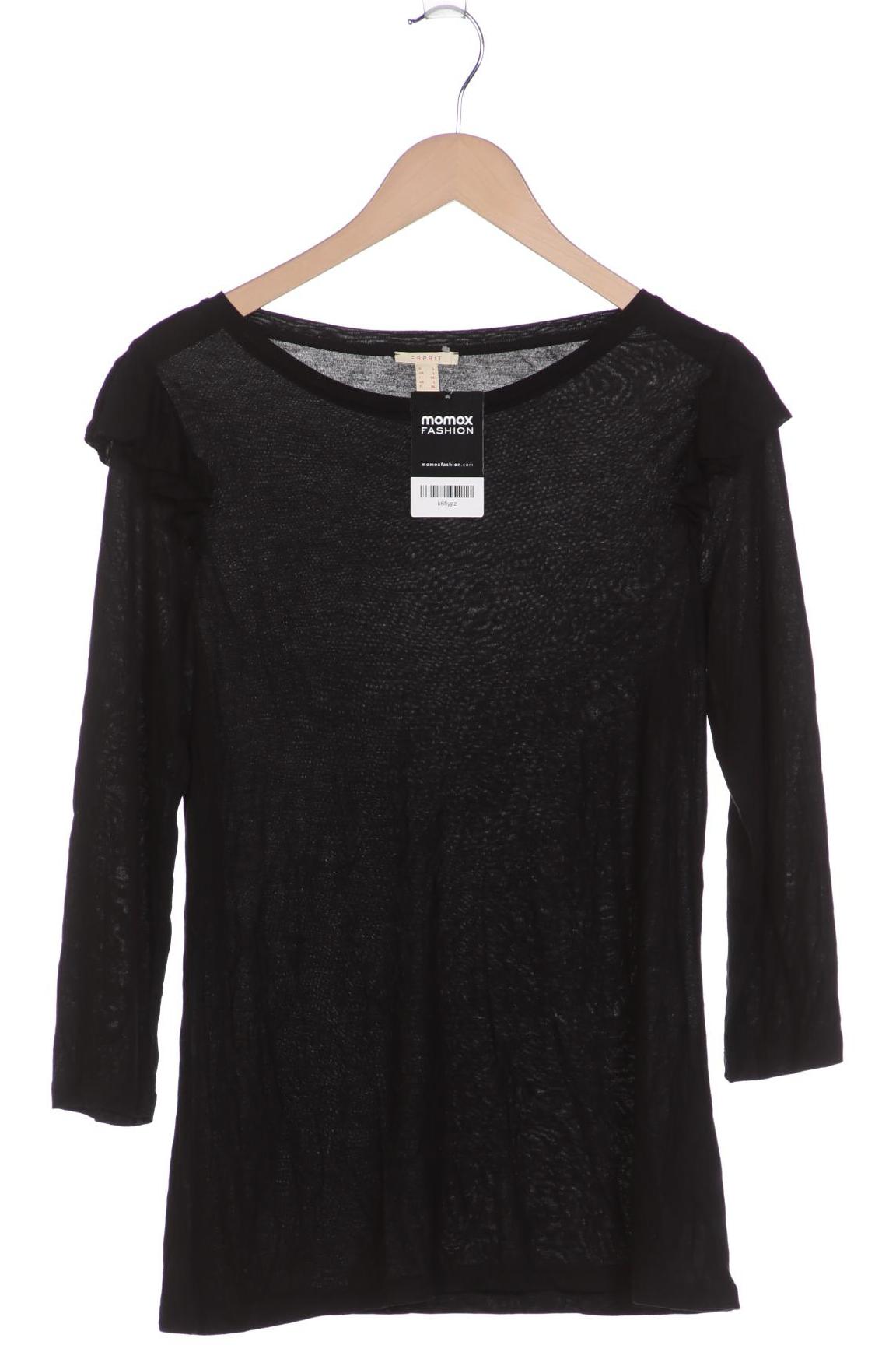 

Esprit Damen Langarmshirt, schwarz, Gr. 42
