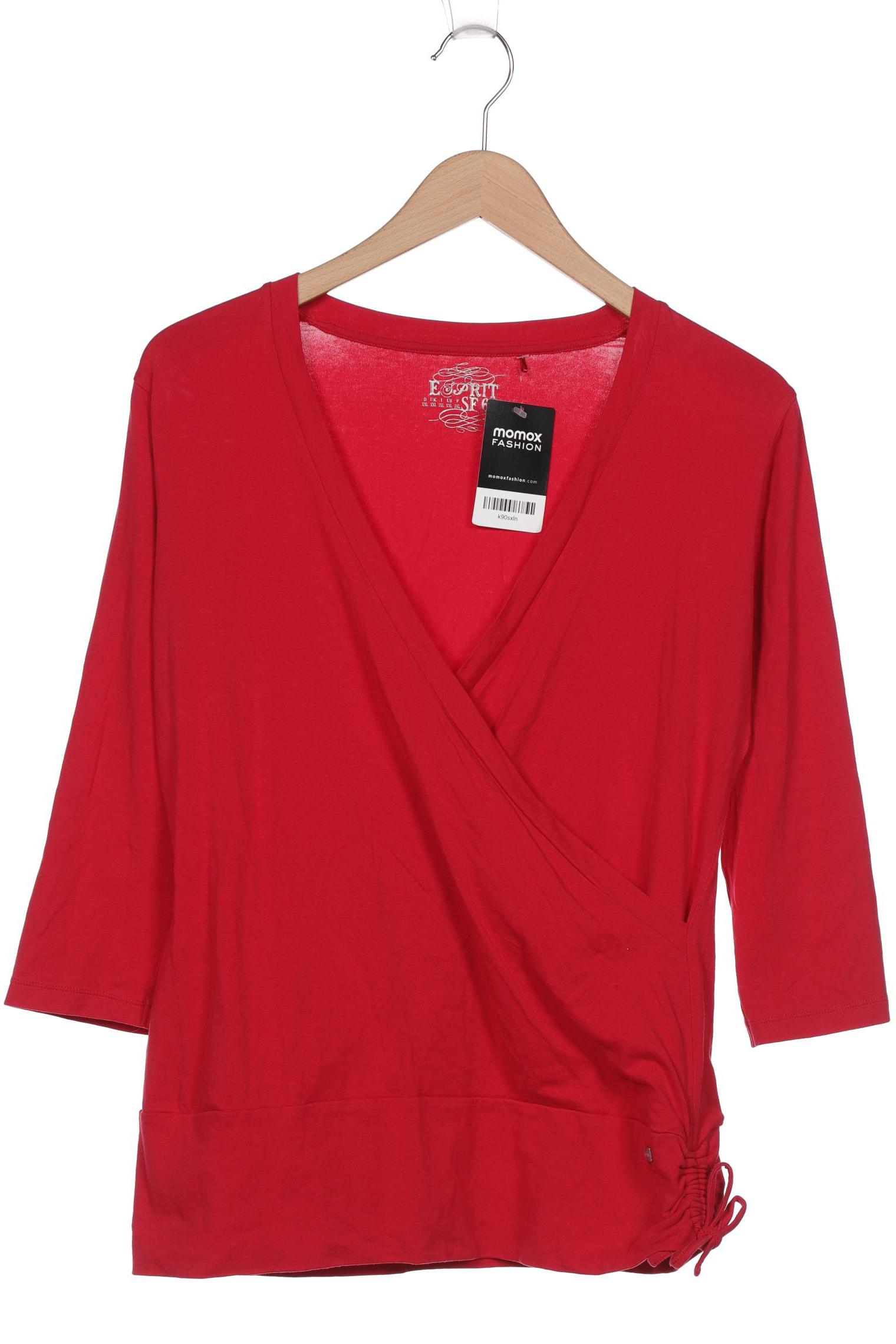 

Esprit Damen Langarmshirt, rot, Gr. 32