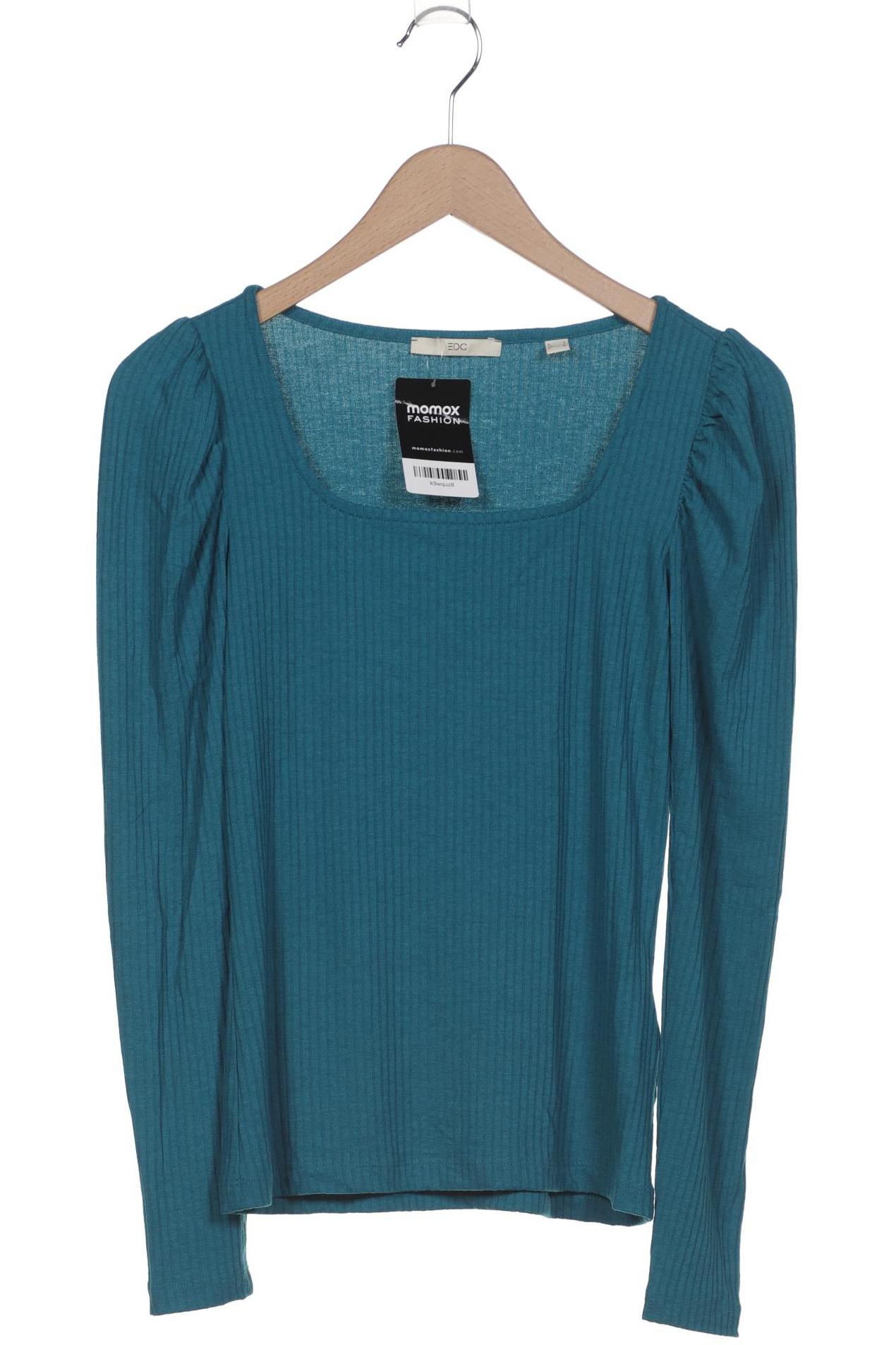 

Esprit Damen Langarmshirt, türkis, Gr. 36