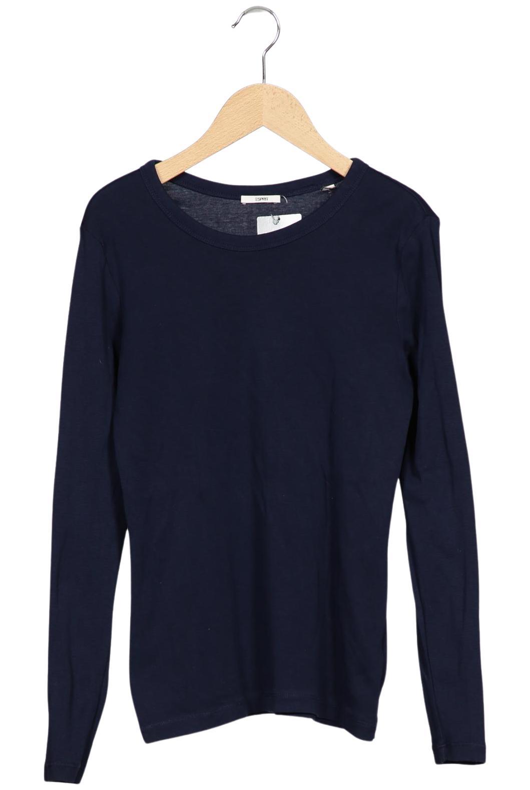 

Esprit Damen Langarmshirt, marineblau, Gr. 34