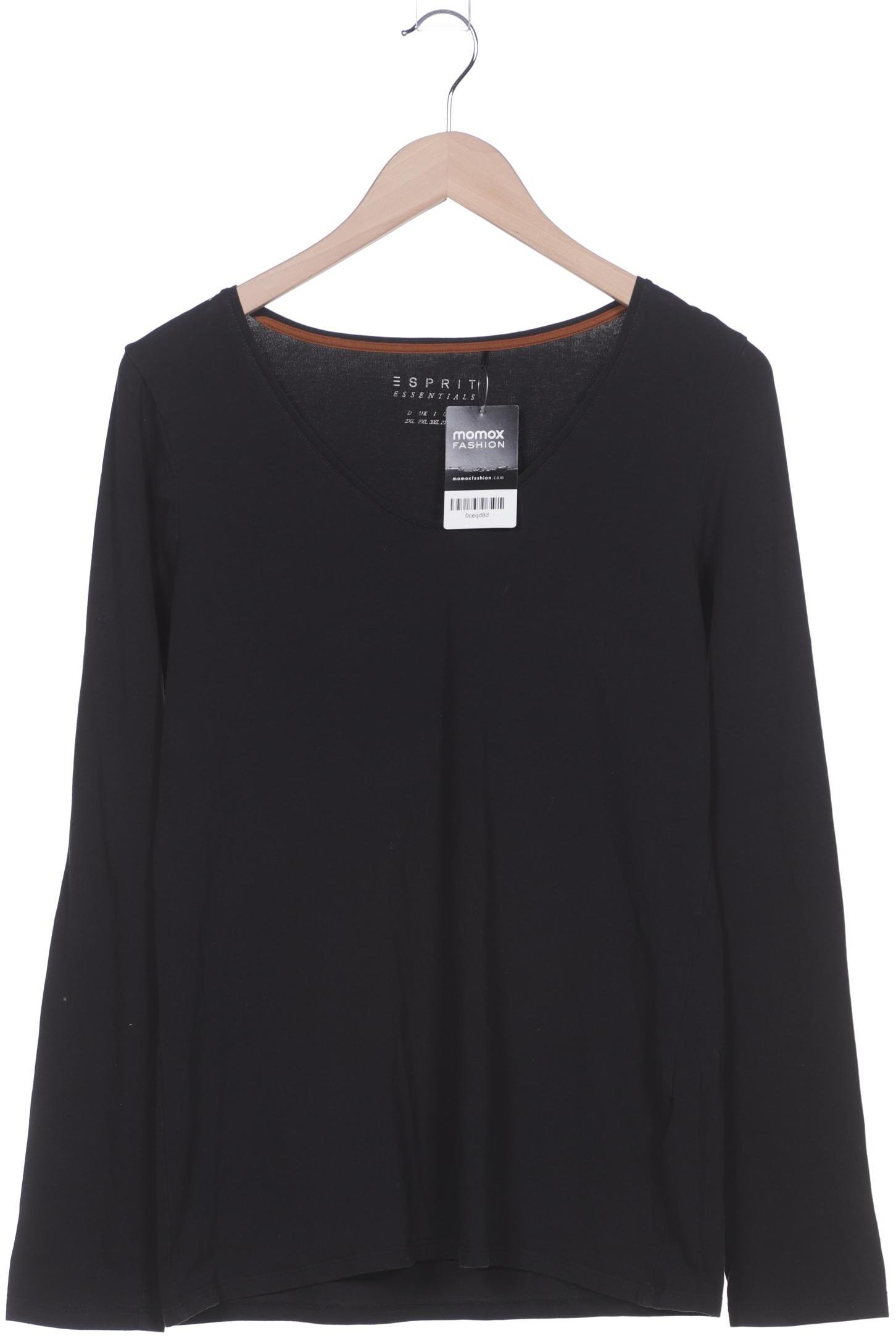 

Esprit Damen Langarmshirt, schwarz, Gr. 46