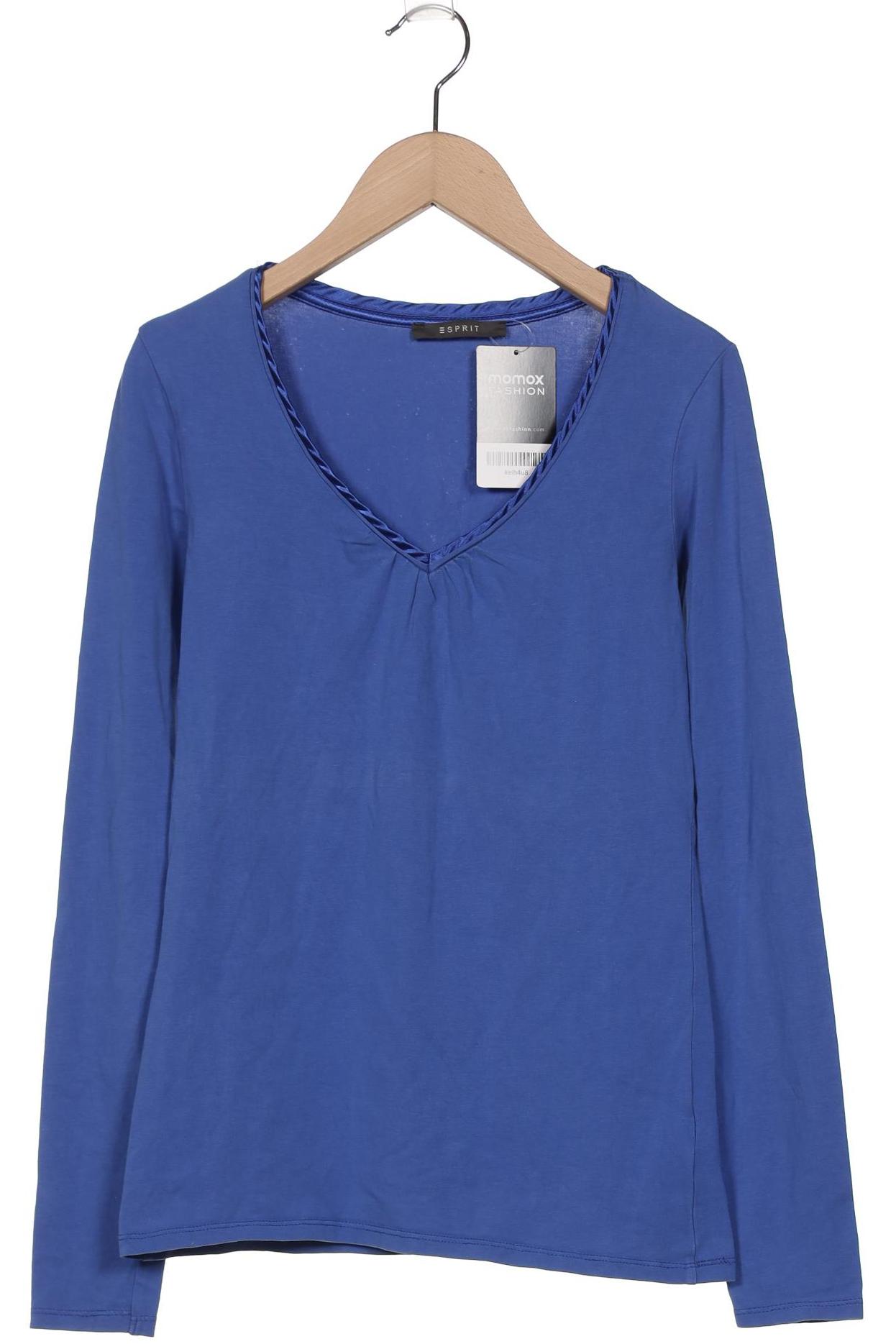 

Esprit Damen Langarmshirt, blau, Gr. 30