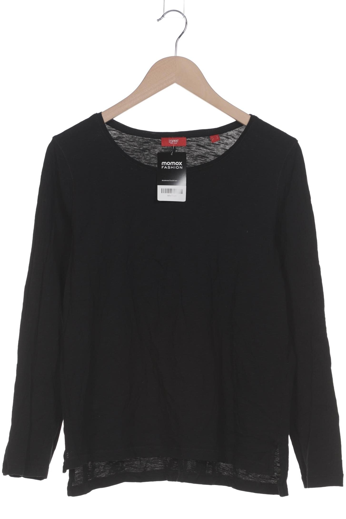 

Esprit Damen Langarmshirt, schwarz, Gr. 42