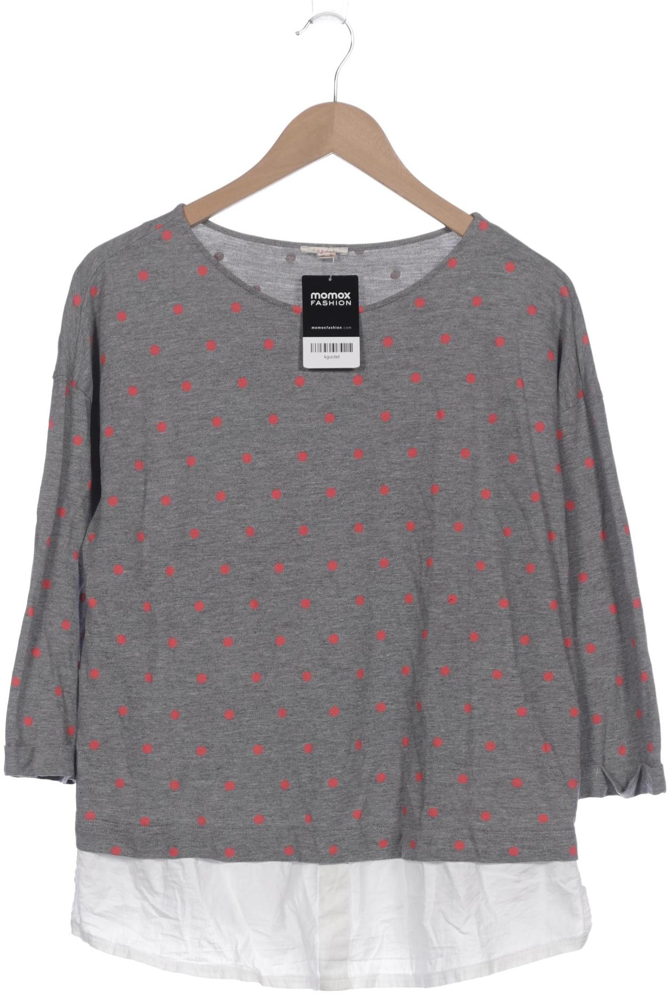 

Esprit Damen Langarmshirt, grau, Gr. 44