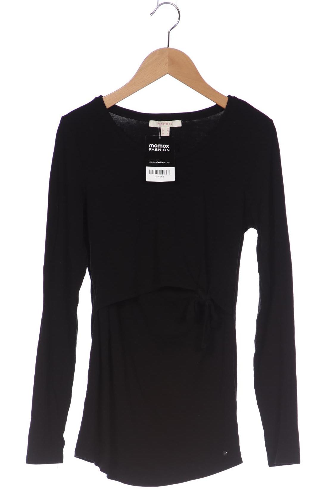 

Esprit Damen Langarmshirt, schwarz, Gr. 34