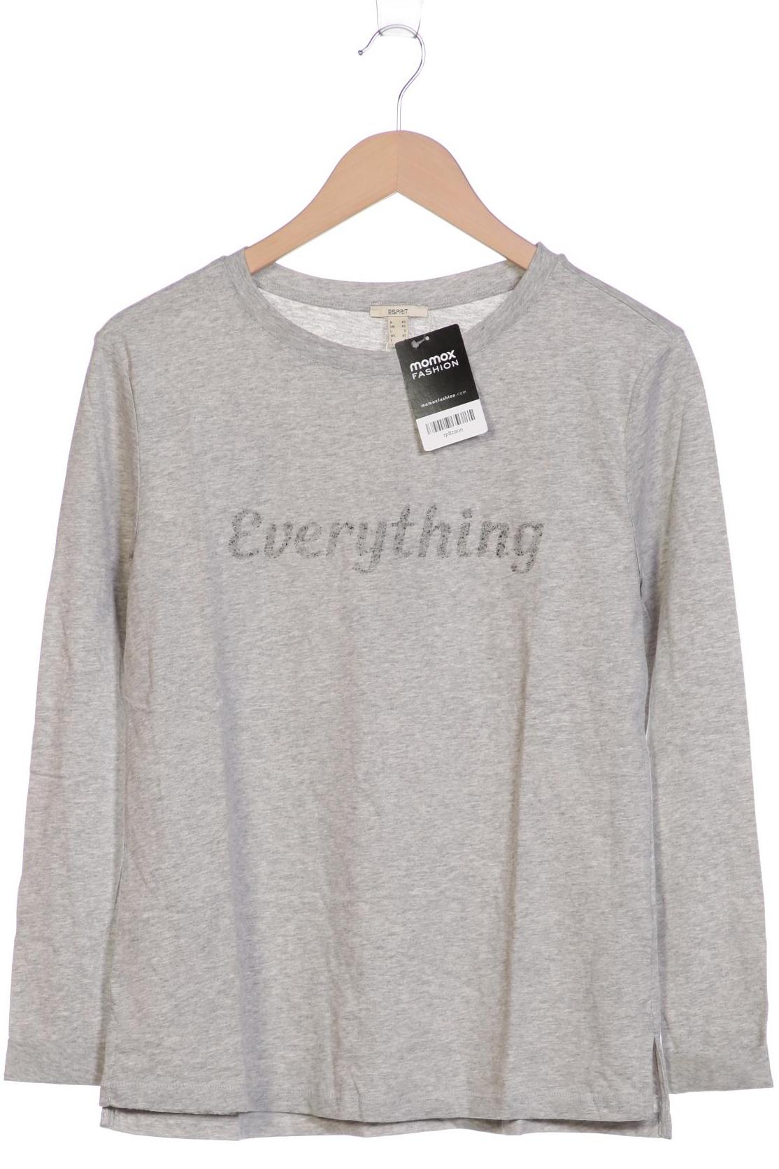 

Esprit Damen Langarmshirt, grau, Gr. 34
