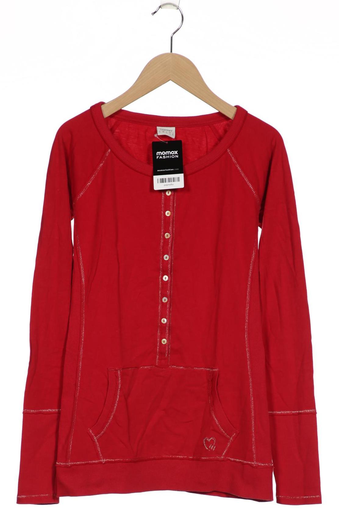 

Esprit Damen Langarmshirt, rot, Gr. 36