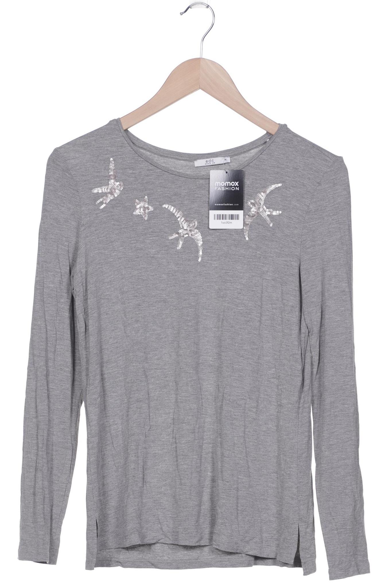 

Esprit Damen Langarmshirt, grau, Gr. 38