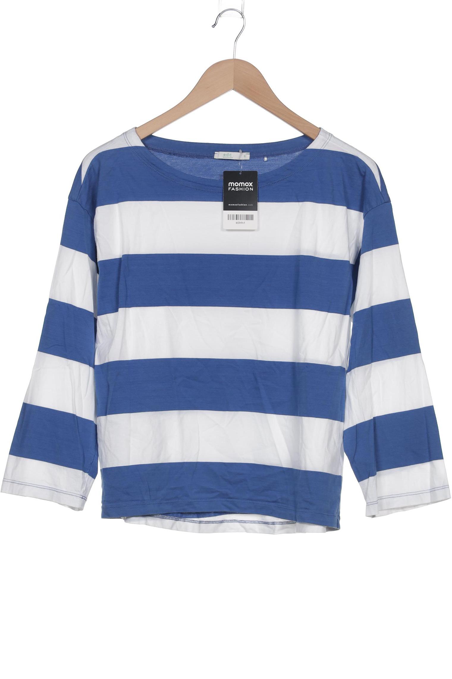 

Esprit Damen Langarmshirt, blau, Gr. 36