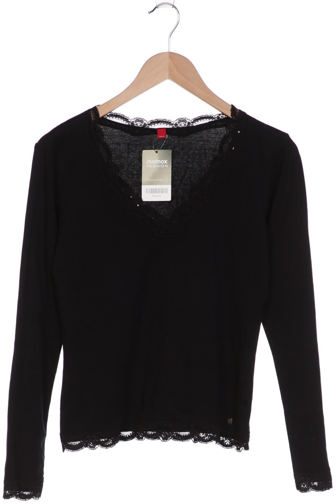 

Esprit Damen Langarmshirt, schwarz, Gr. 42