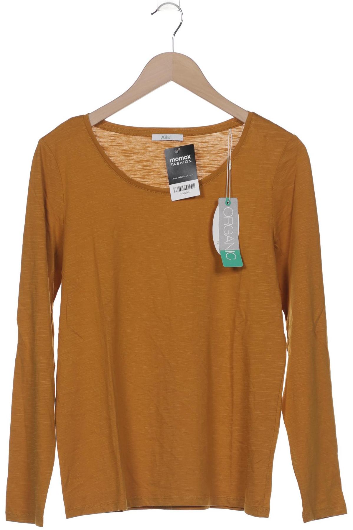 

Esprit Damen Langarmshirt, orange, Gr. 42