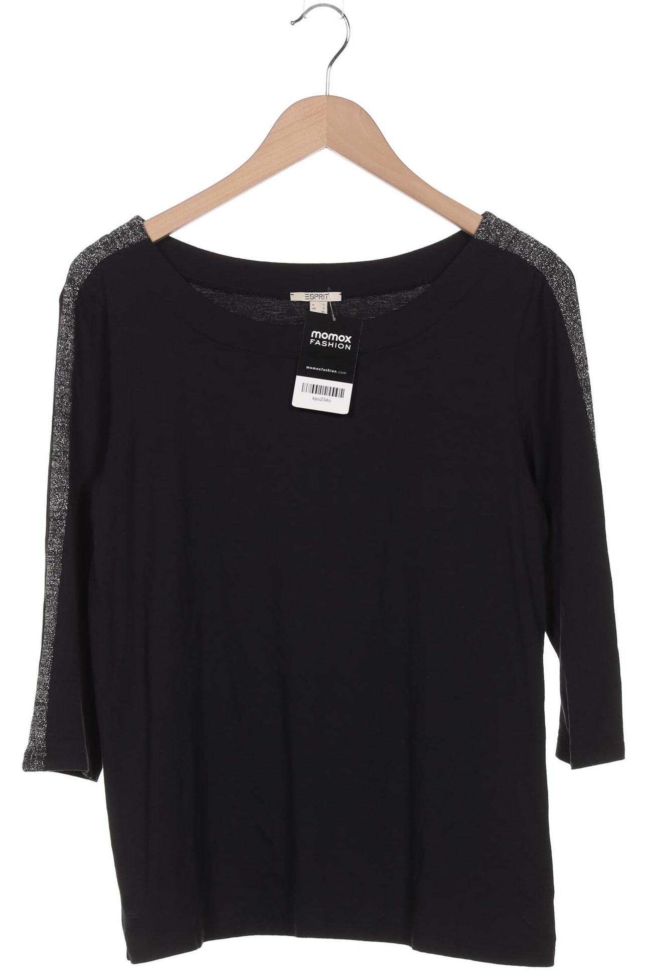 

Esprit Damen Langarmshirt, schwarz, Gr. 42