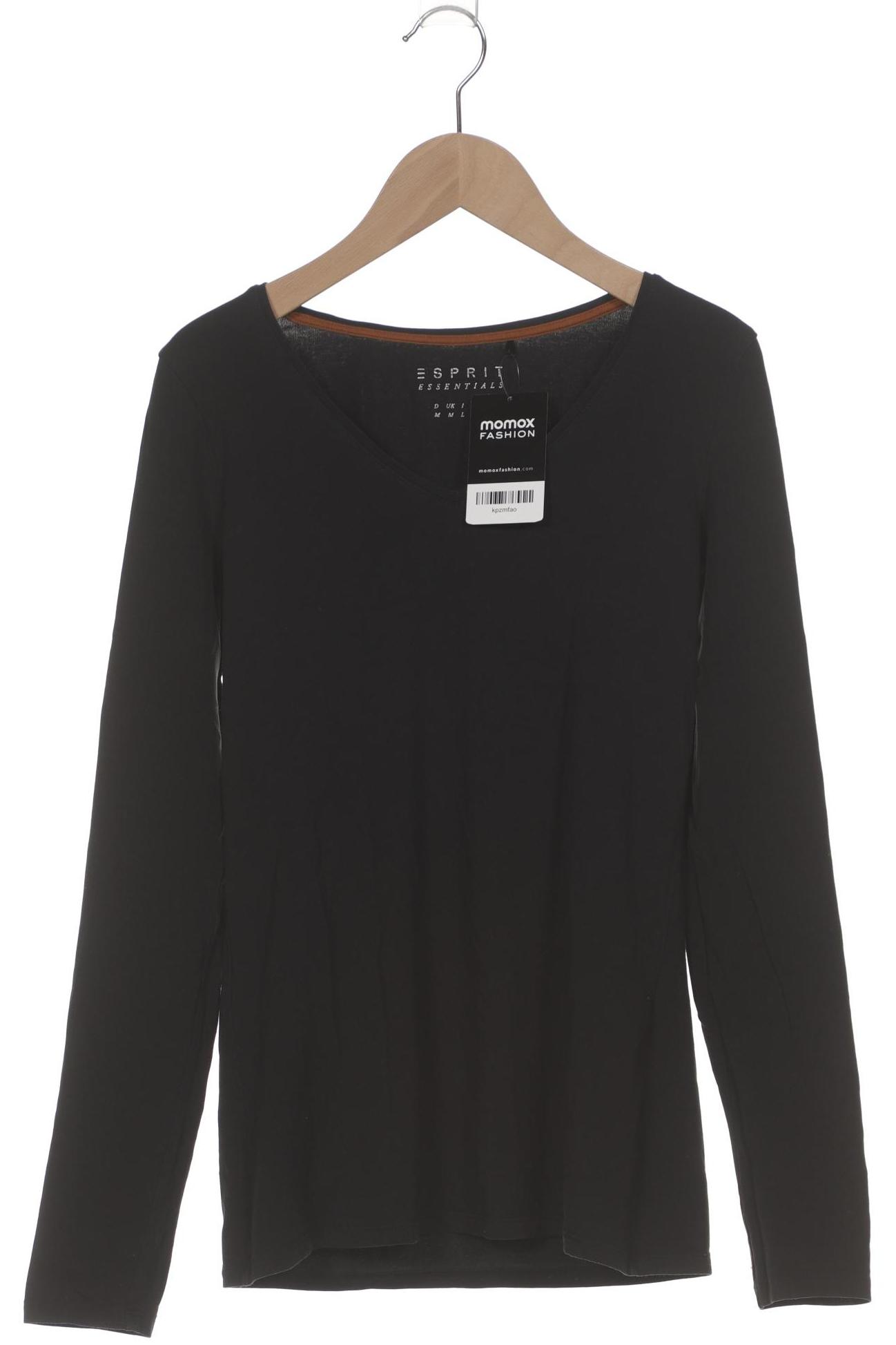 

Esprit Damen Langarmshirt, schwarz, Gr. 38