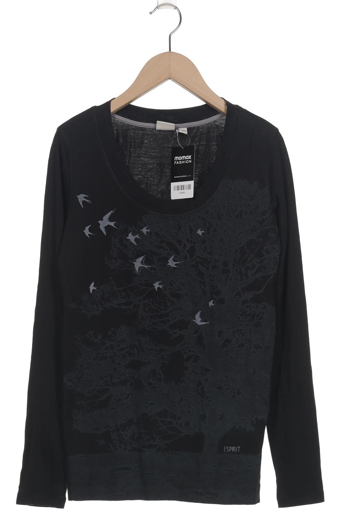

Esprit Damen Langarmshirt, schwarz, Gr. 42