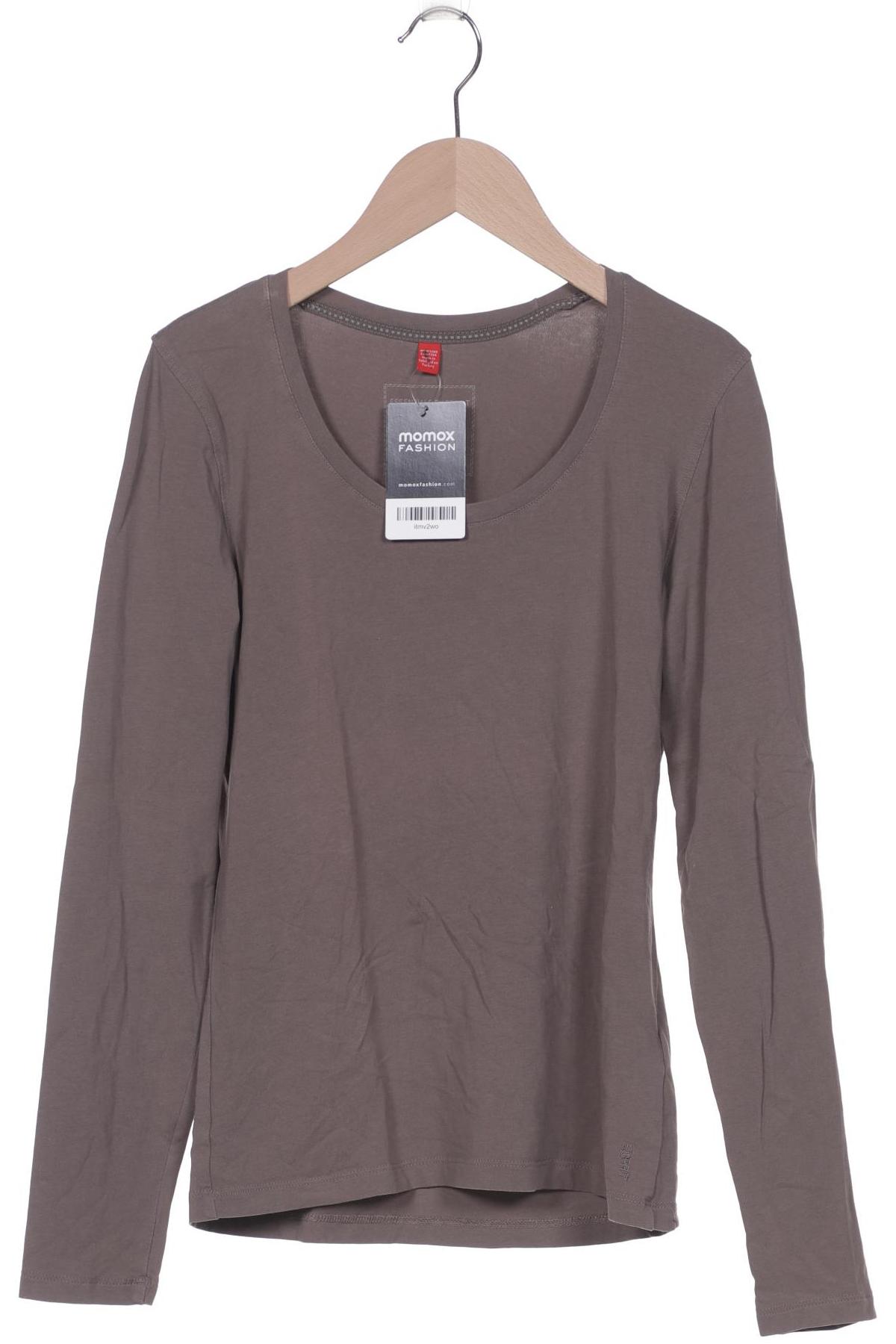 

Esprit Damen Langarmshirt, braun, Gr. 38