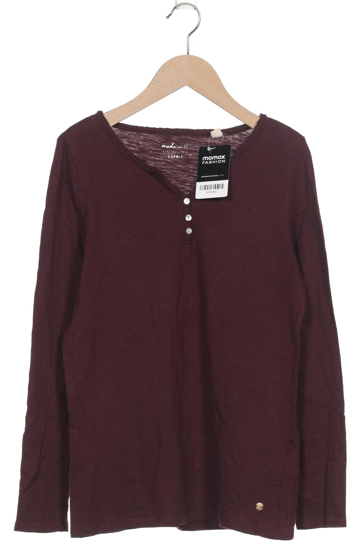 

Esprit Damen Langarmshirt, bordeaux, Gr. 38