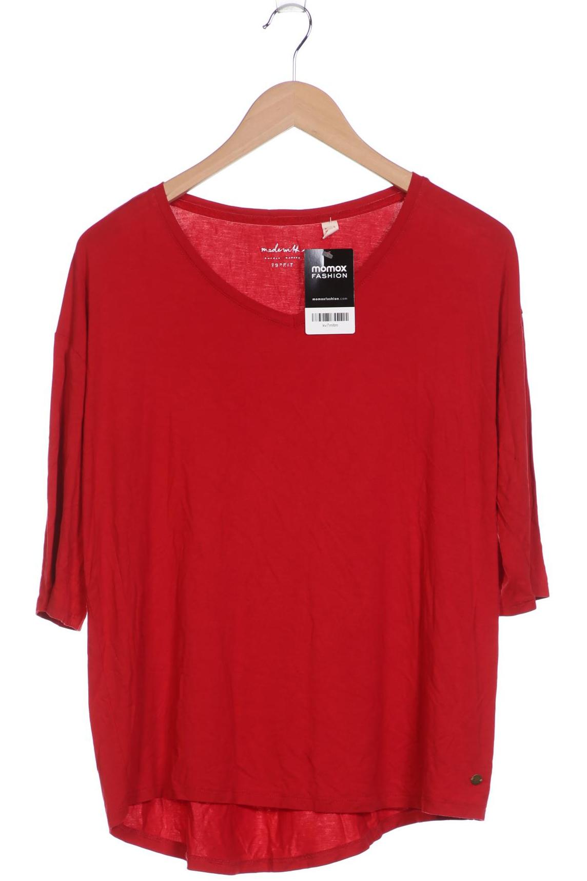 

Esprit Damen Langarmshirt, rot, Gr. 42