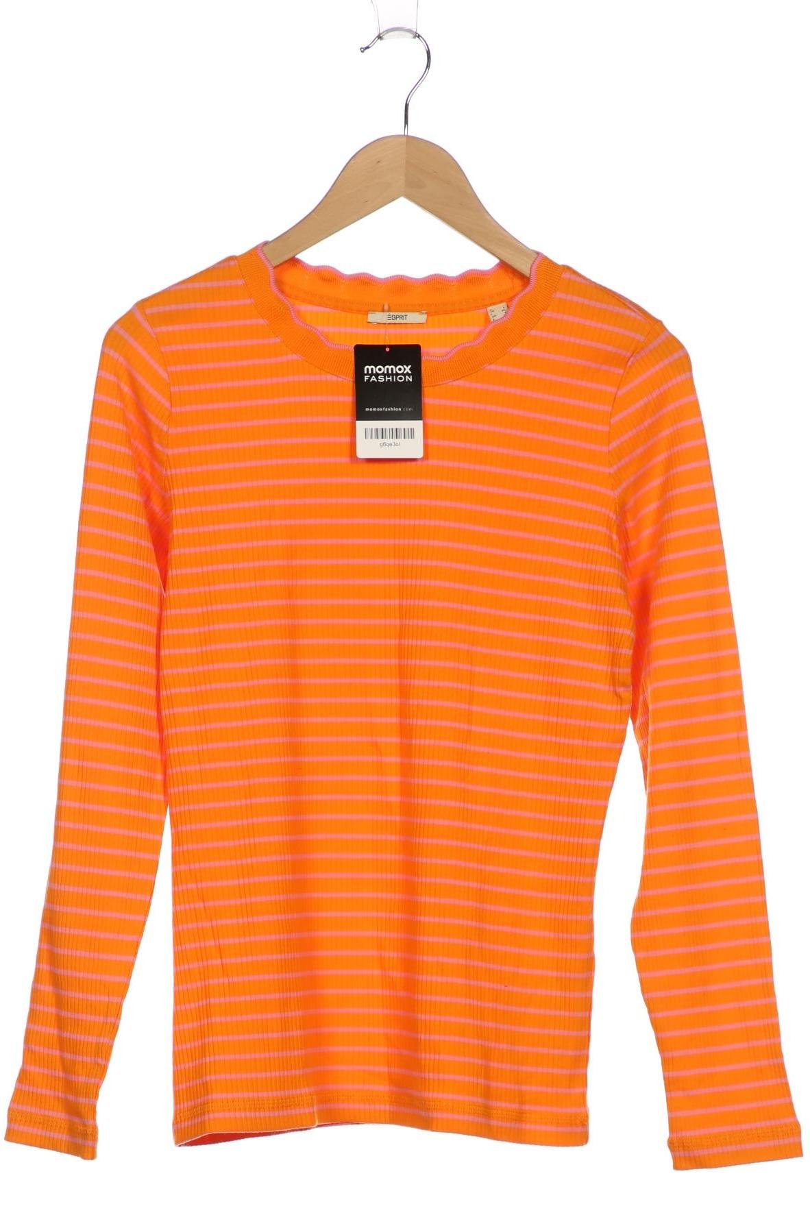 

Esprit Damen Langarmshirt, orange, Gr. 42