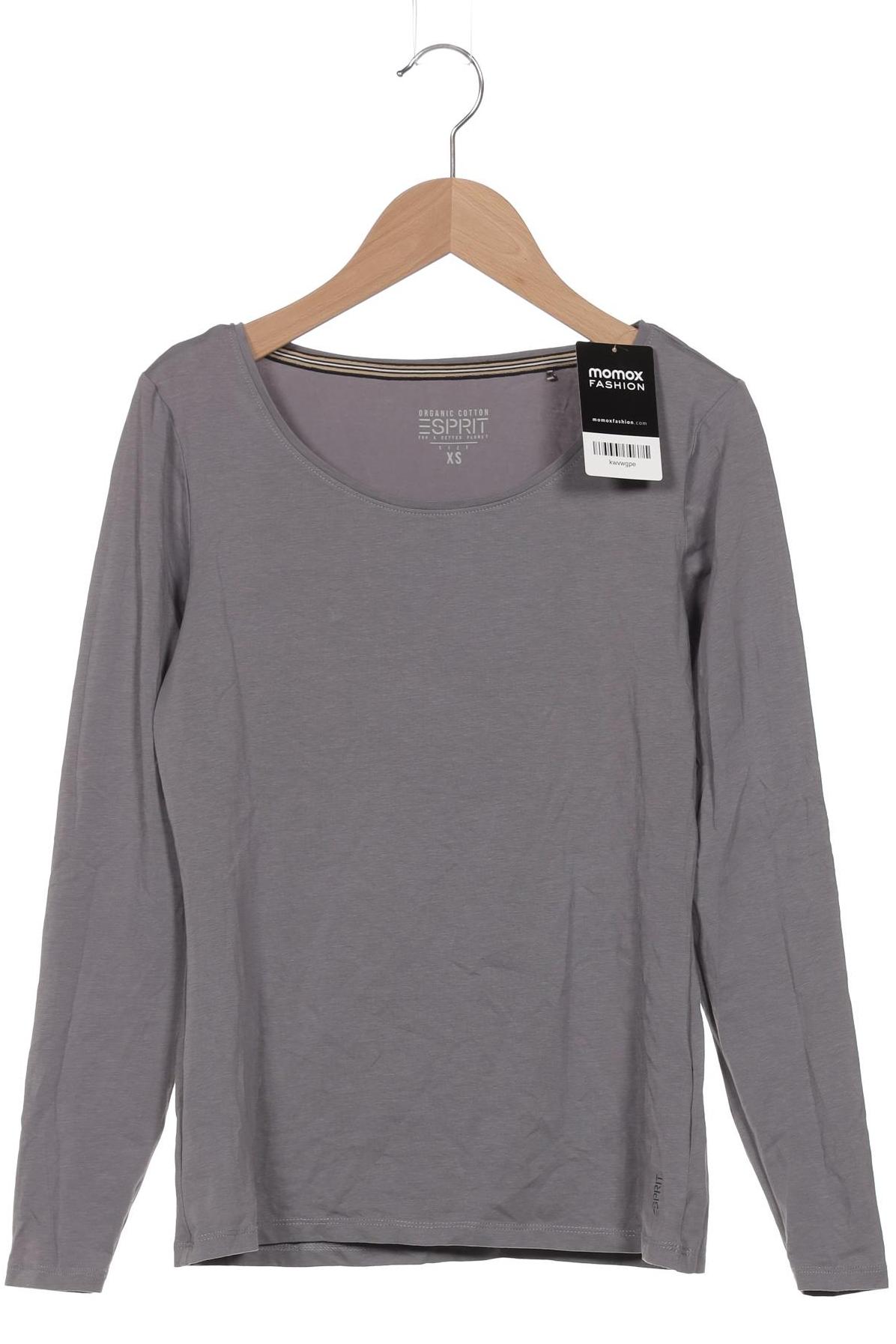 

Esprit Damen Langarmshirt, grau, Gr. 34