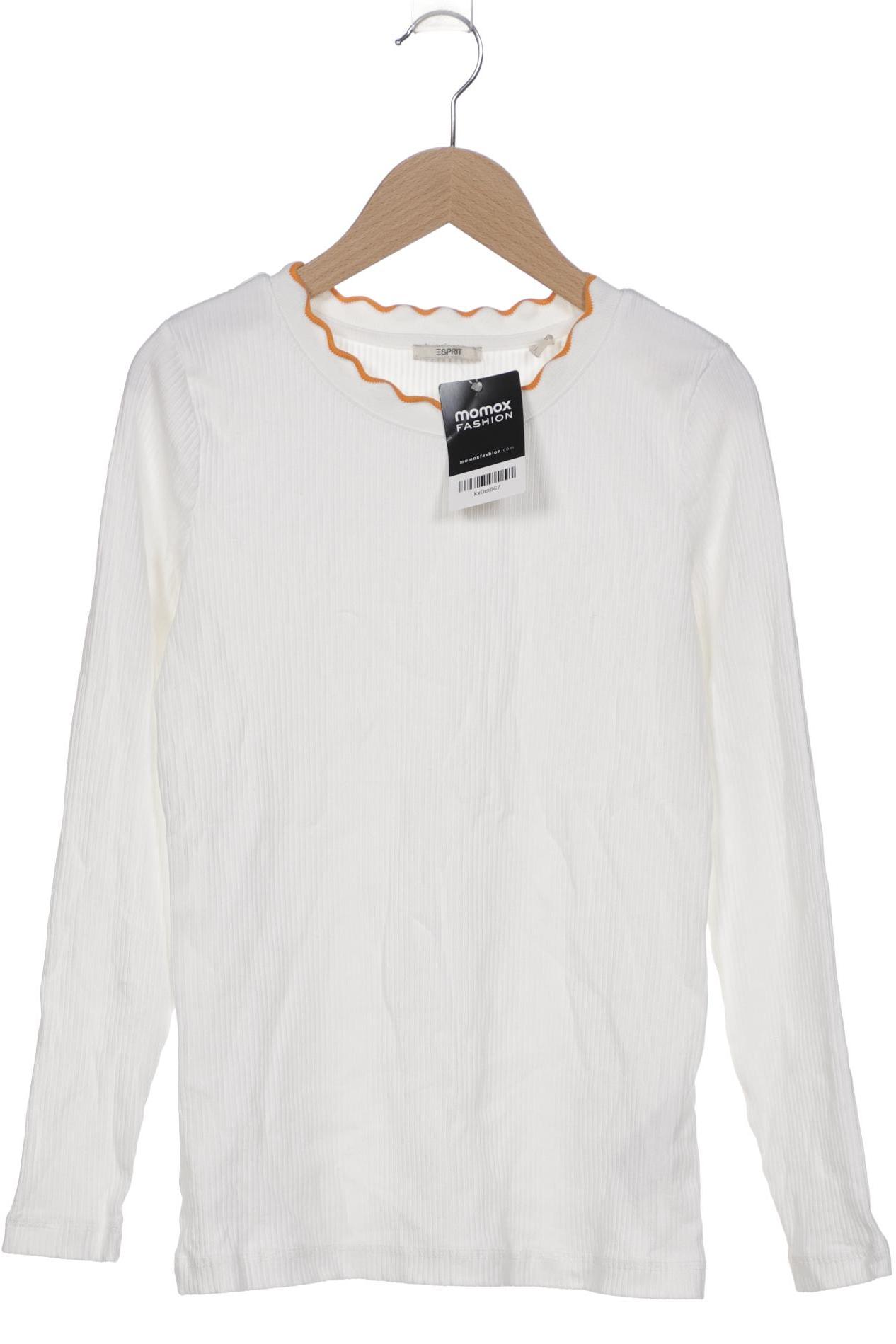 

Esprit Damen Langarmshirt, weiß, Gr. 38