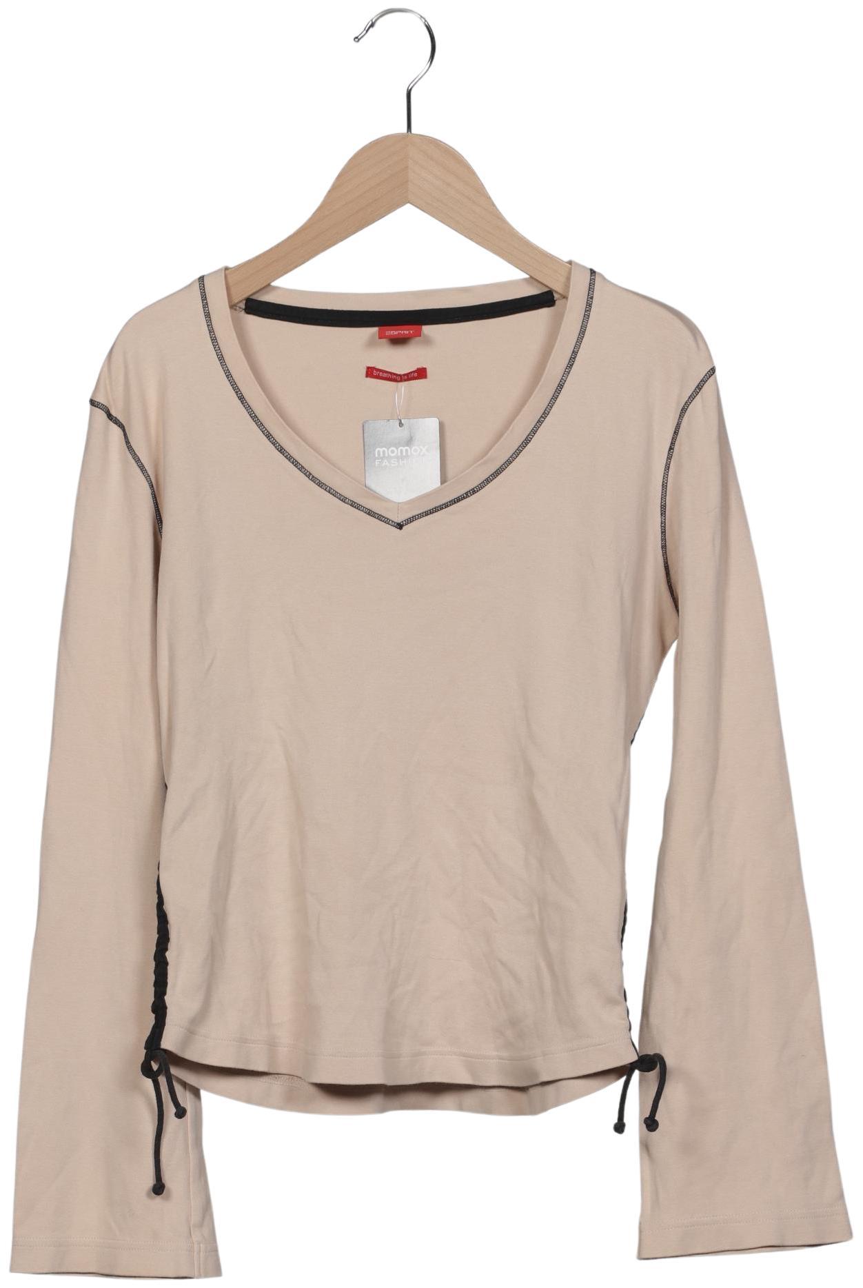 

Esprit Damen Langarmshirt, beige, Gr. 38