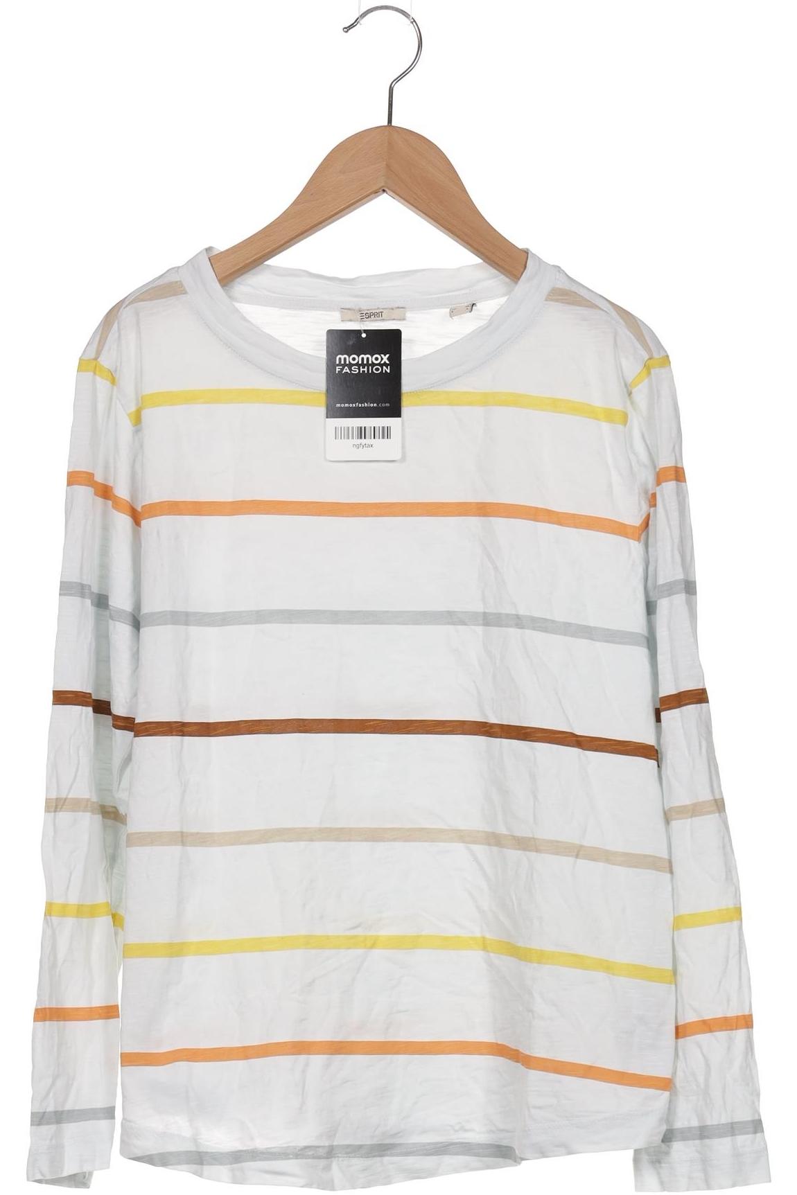 

Esprit Damen Langarmshirt, weiß, Gr. 38