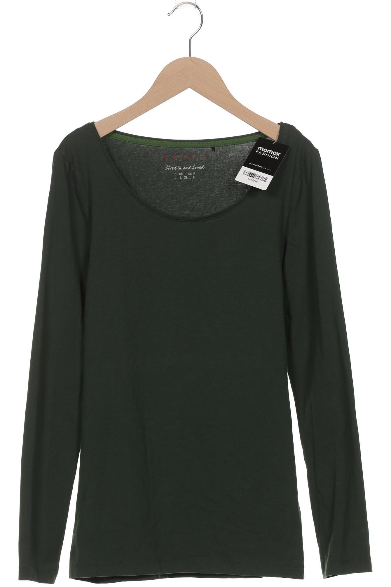 

Esprit Damen Langarmshirt, grün, Gr. 42