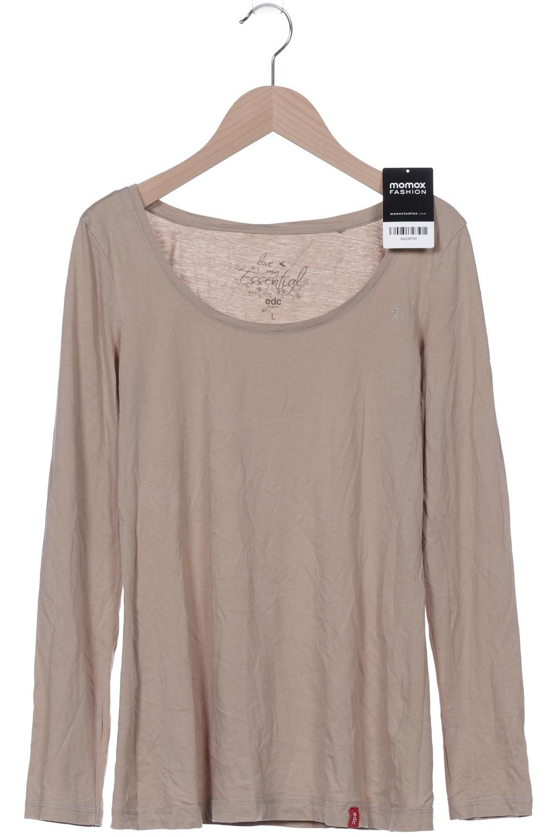 

Esprit Damen Langarmshirt, beige, Gr. 42