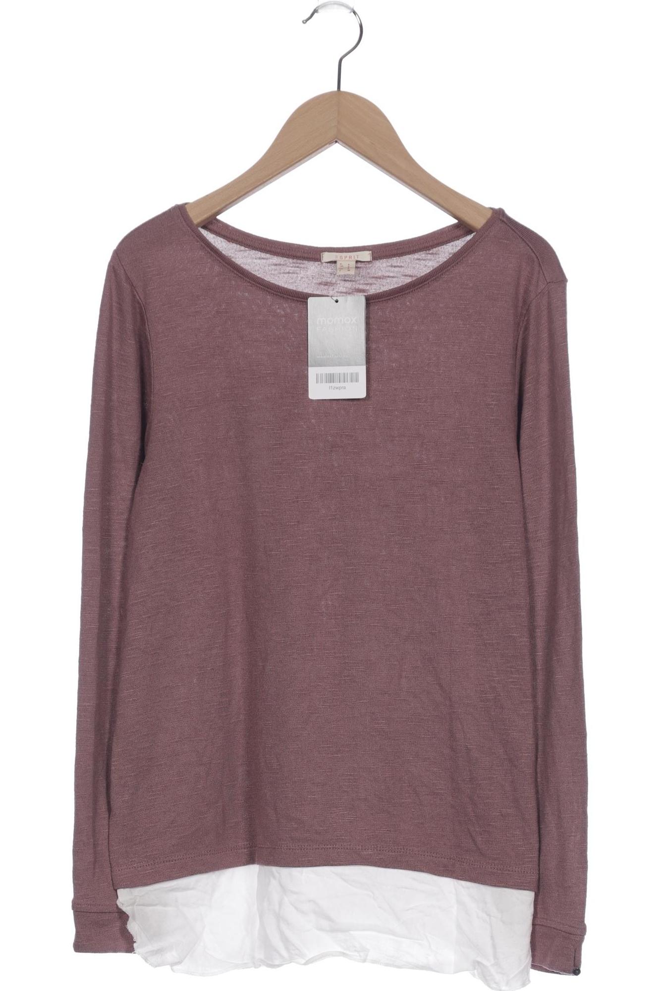 

Esprit Damen Langarmshirt, pink, Gr. 36