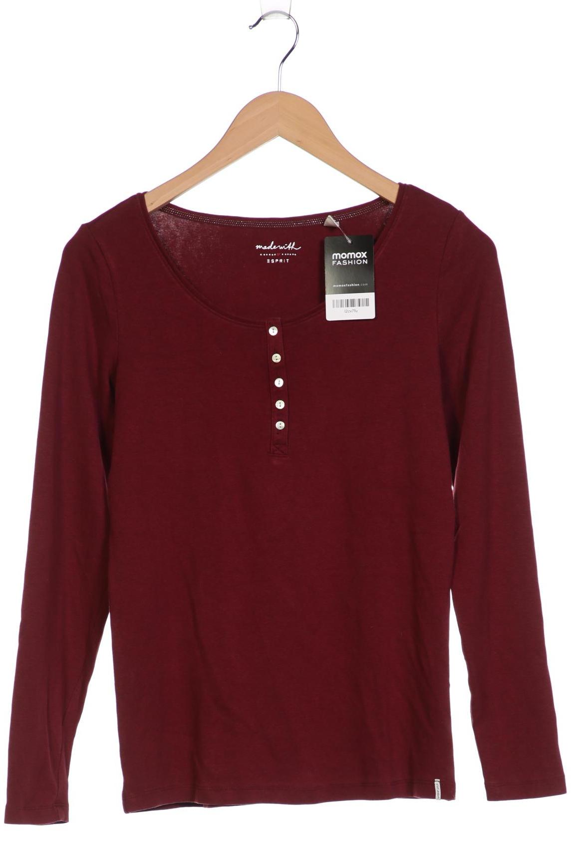 

Esprit Damen Langarmshirt, bordeaux, Gr. 38