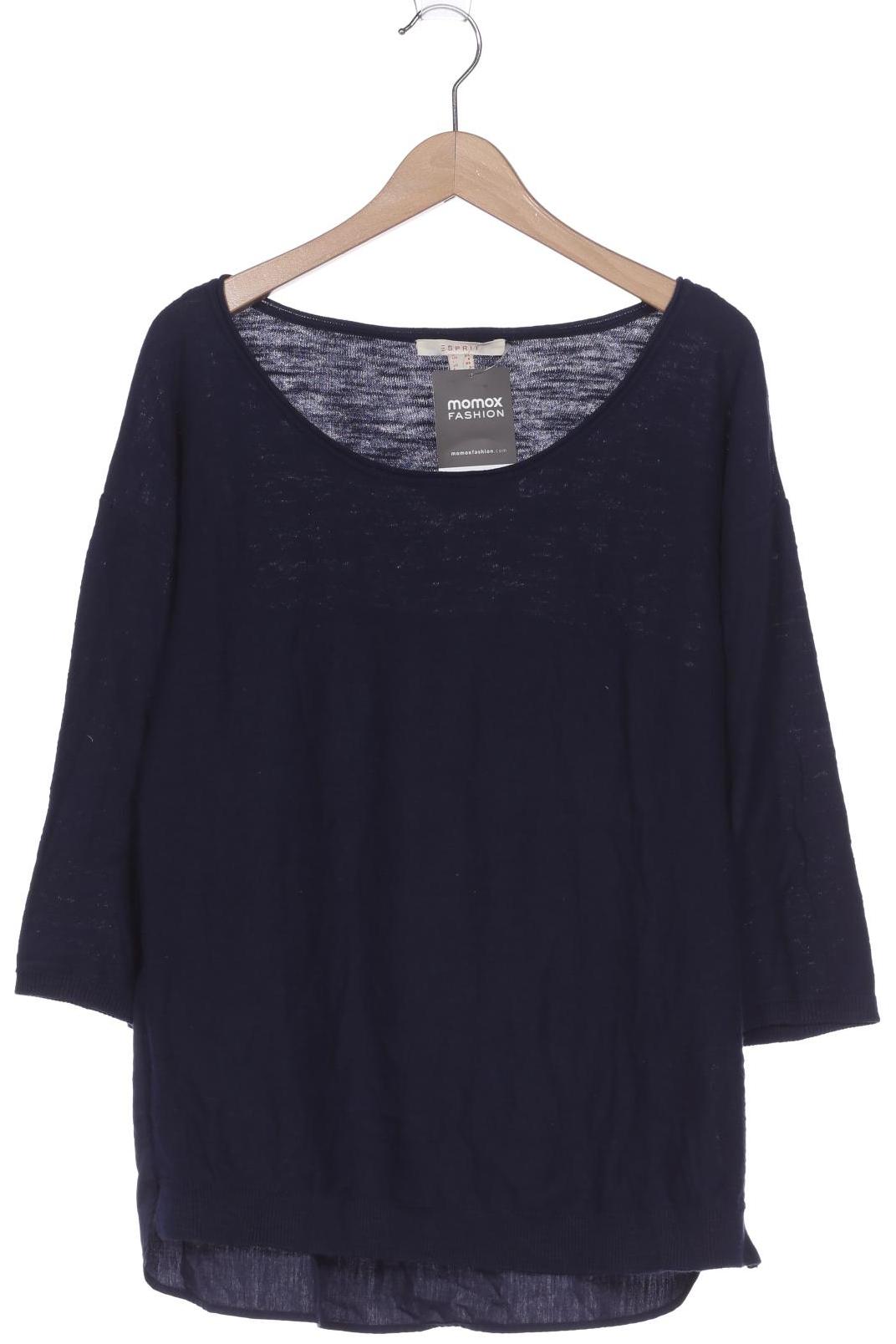 

Esprit Damen Langarmshirt, marineblau, Gr. 34