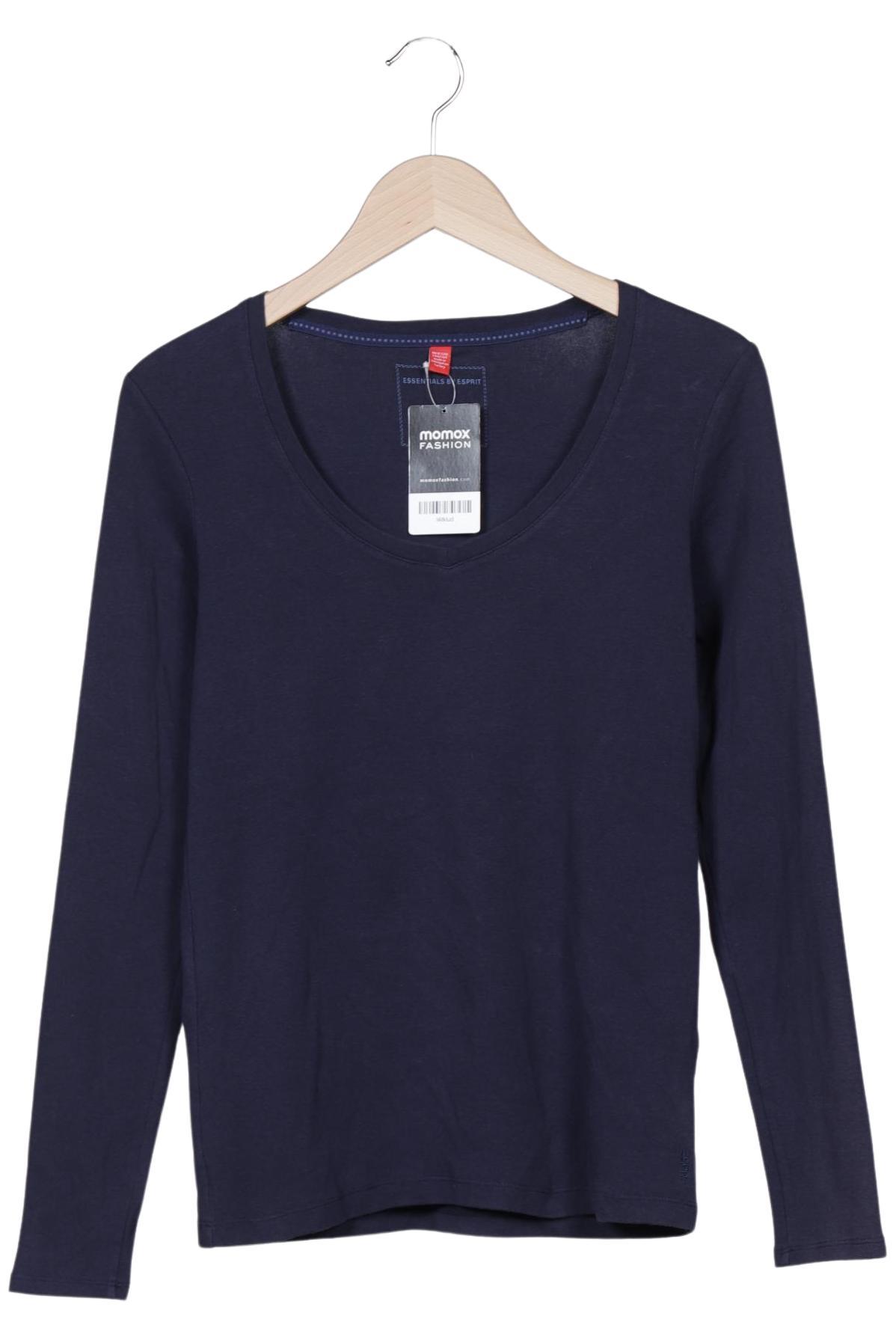 

Esprit Damen Langarmshirt, marineblau, Gr. 38