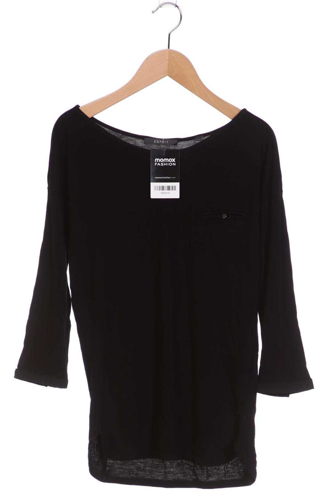 

Esprit Damen Langarmshirt, schwarz, Gr. 36