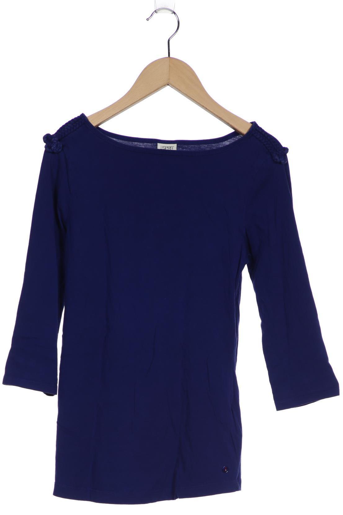 

Esprit Damen Langarmshirt, marineblau, Gr. 36