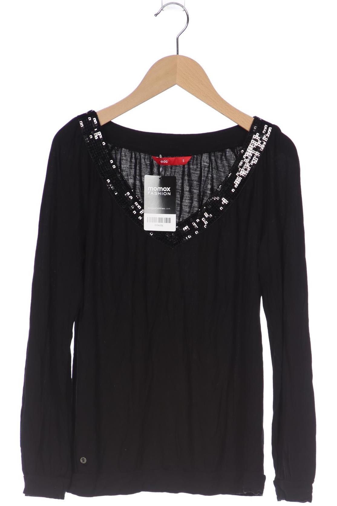 

Esprit Damen Langarmshirt, schwarz, Gr. 36