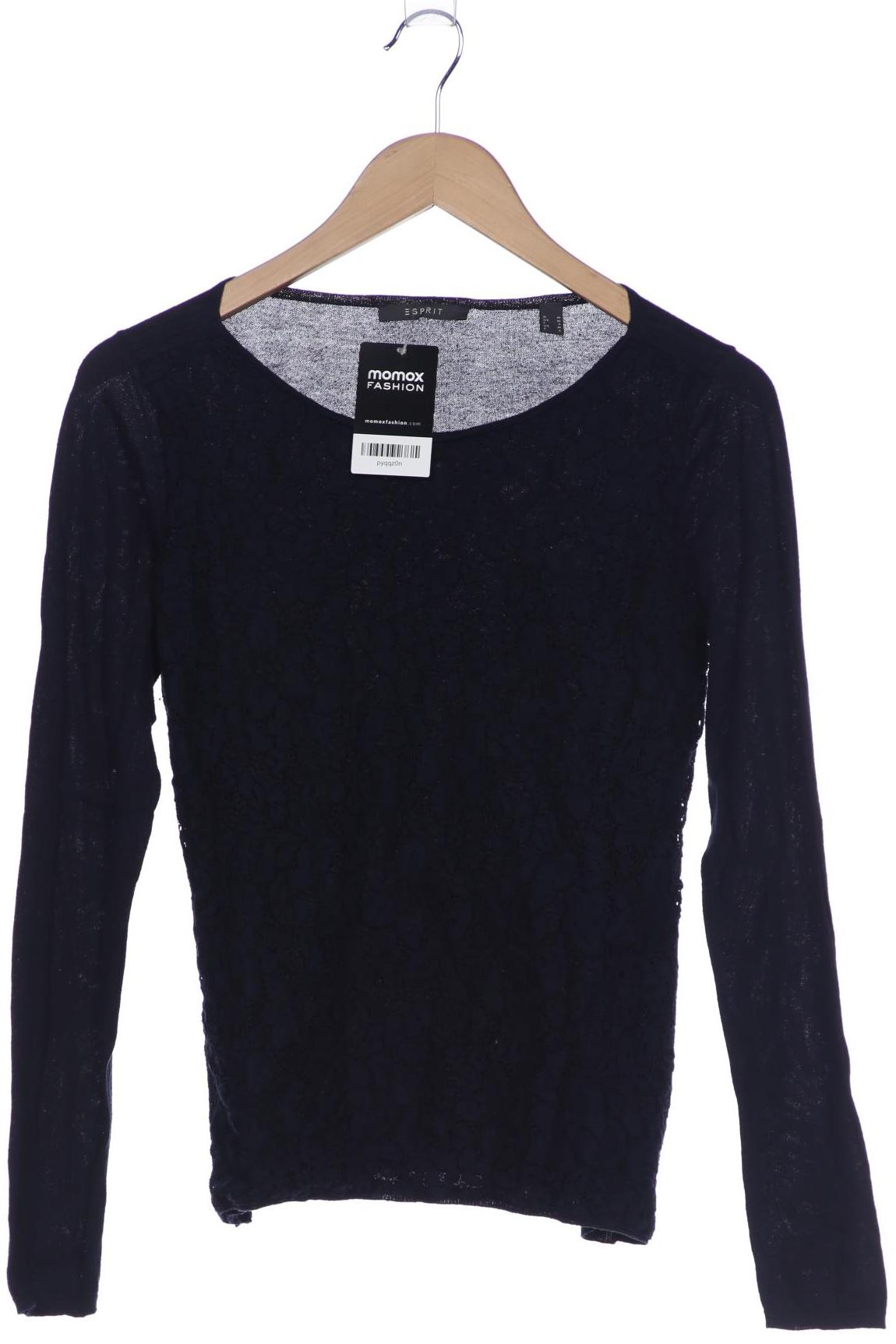 

Esprit Damen Langarmshirt, marineblau, Gr. 38