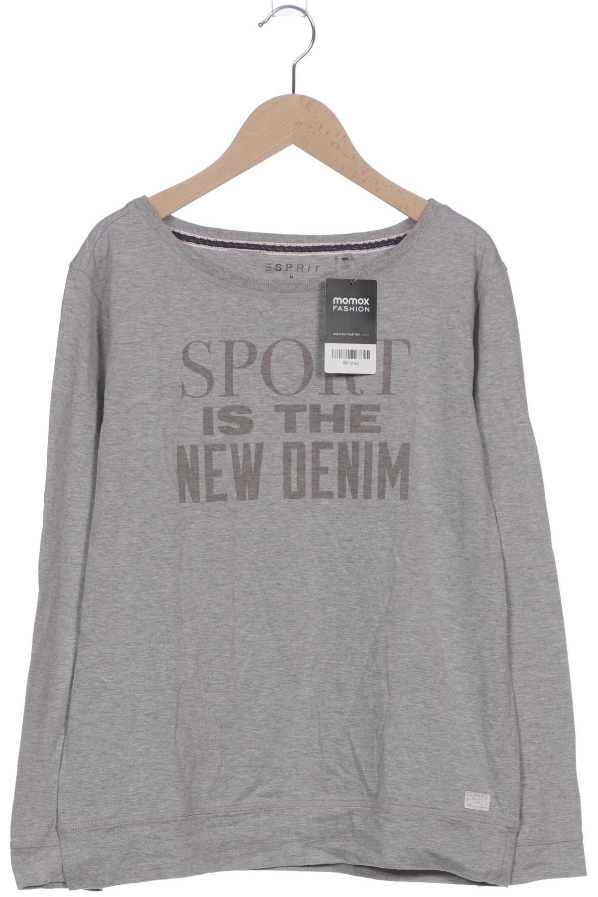 

Esprit Damen Langarmshirt, grau, Gr. 38