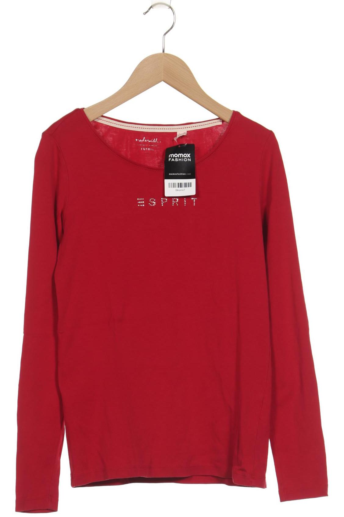 

Esprit Damen Langarmshirt, rot, Gr. 38