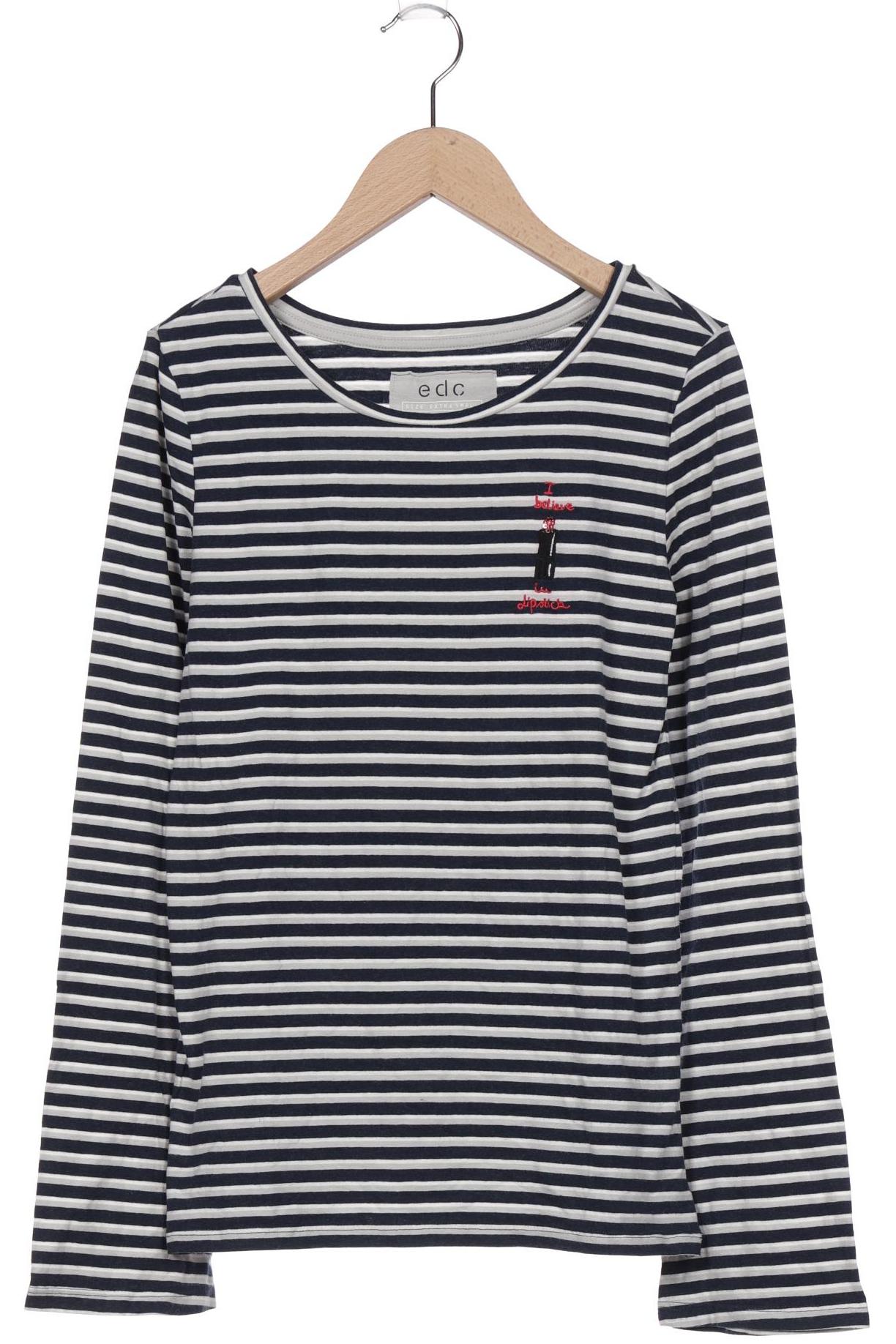 

Esprit Damen Langarmshirt, marineblau, Gr. 34